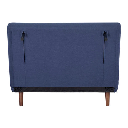 Poltrona letto trasformabile da 40" 3 in 1 con trapuntatura a bottoni e imbottitura in schiuma - Colori assortiti