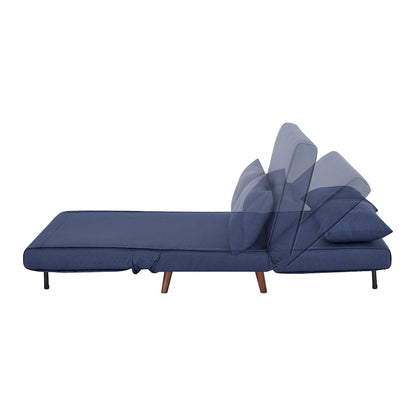 Poltrona letto trasformabile da 40" 3 in 1 con trapuntatura a bottoni e imbottitura in schiuma - Colori assortiti