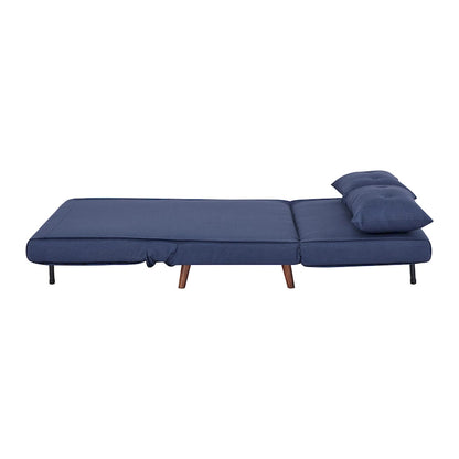Poltrona letto trasformabile da 40" 3 in 1 con trapuntatura a bottoni e imbottitura in schiuma - Colori assortiti