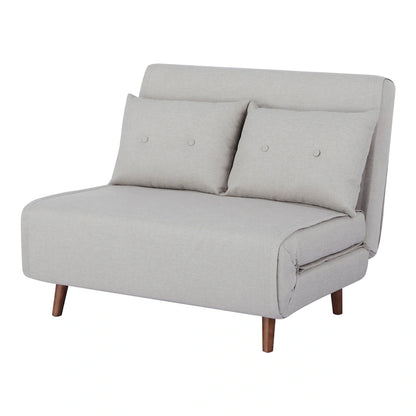 Poltrona letto trasformabile da 40" 3 in 1 con trapuntatura a bottoni e imbottitura in schiuma - Colori assortiti
