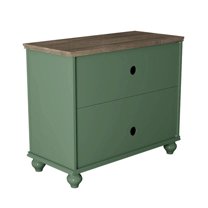Set credenza a buffet con contenitore floreale da 2 pezzi - Larghezza 55 e 38 pollici - Larghezza 55 e 38 pollici
