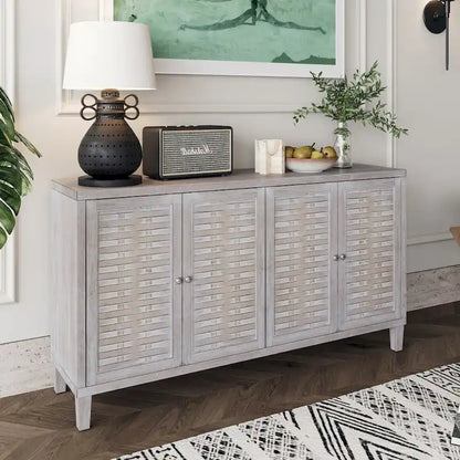 Credenza in legno a 4 ante, credenza ...