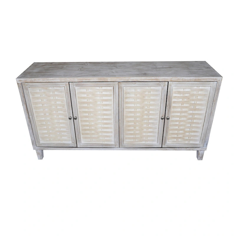 Credenza in legno a 4 ante, credenza ...
