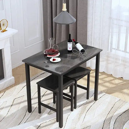 Set da tavolo da pranzo piccolo per 2, mobili da cucina per la casa, scelta perfetta, compatto e durevole, facile da montare