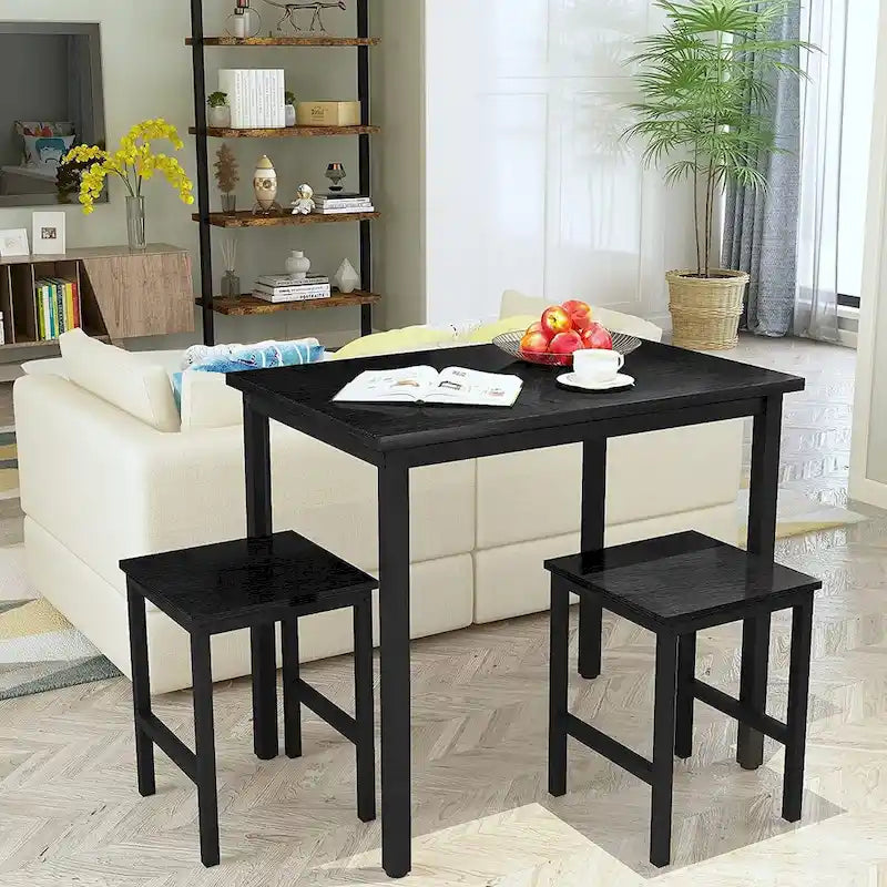 Set da tavolo da pranzo piccolo per 2, mobili da cucina per la casa, scelta perfetta, compatto e durevole, facile da montare