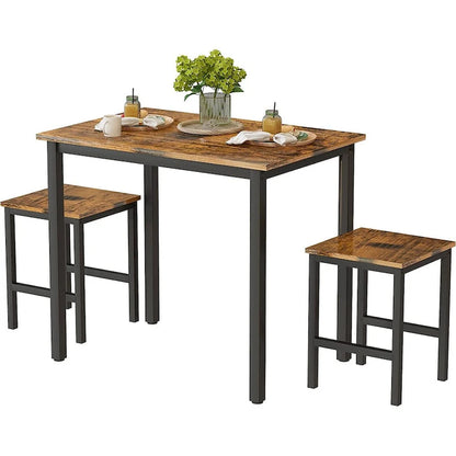 Set da tavolo da pranzo piccolo per 2, mobili da cucina per la casa, scelta perfetta, compatto e durevole, facile da montare