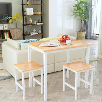 Set da tavolo da pranzo piccolo per 2, mobili da cucina per la casa, scelta perfetta, compatto e durevole, facile da montare