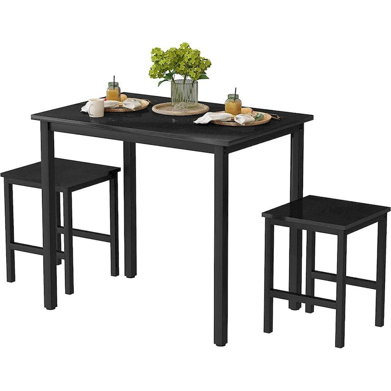 Set da tavolo da pranzo piccolo per 2, mobili da cucina per la casa, scelta perfetta, compatto e durevole, facile da montare