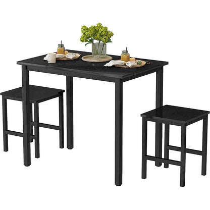 Set da tavolo da pranzo piccolo per 2, mobili da cucina per la casa, scelta perfetta, compatto e durevole, facile da montare