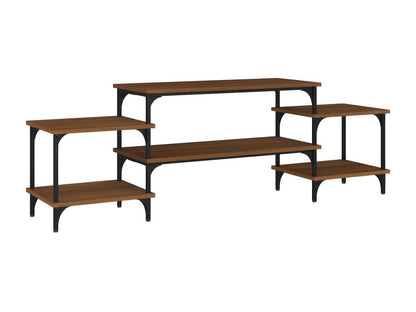 Mobile TV in legno ingegnerizzato marrone, 157 x 35 x 52 cm