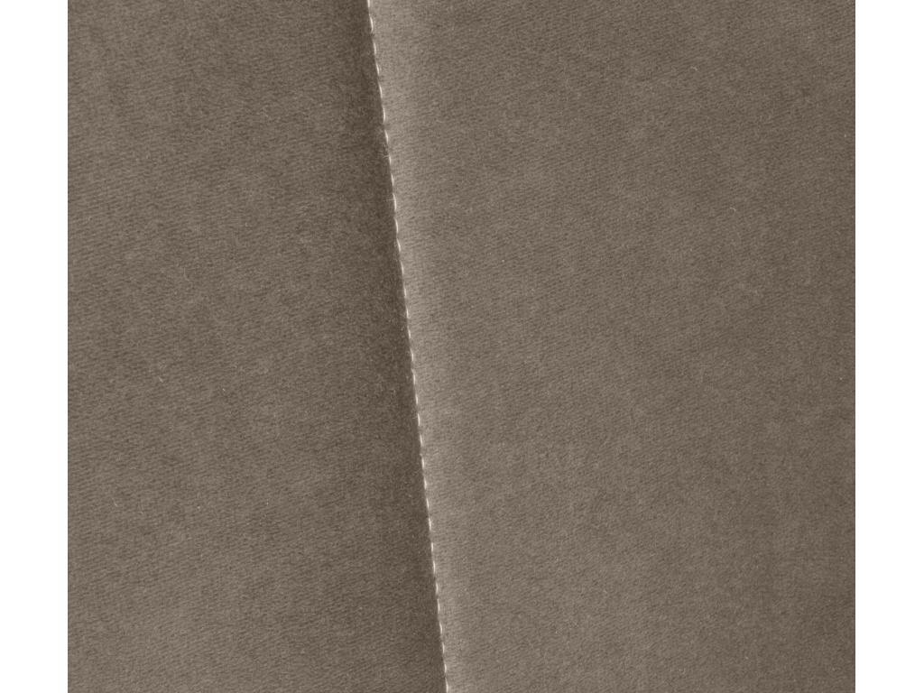 Struttura letto in velluto beige, 150 x 50 cm