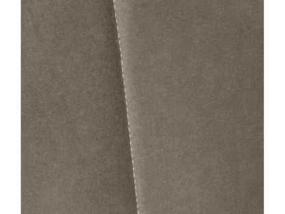 Struttura letto in velluto beige, 150 x 50 cm