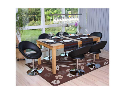 sedia da pranzo nera