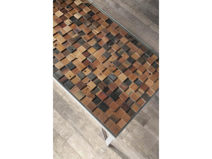 Tavolino da caffè marrone