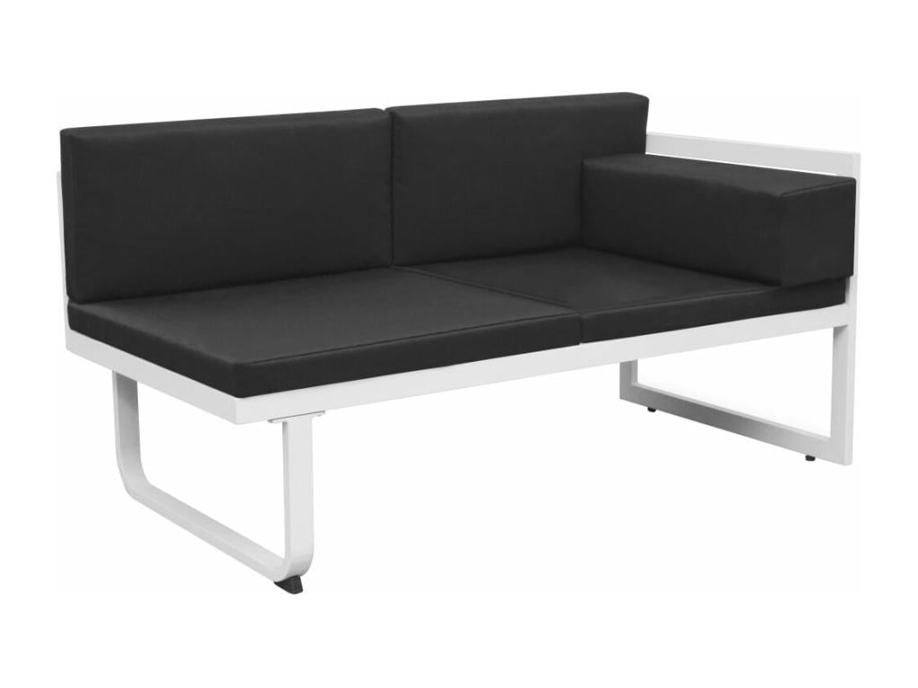 Set di mobili da esterno neri