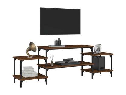 Mobile TV in legno ingegnerizzato marrone, 157 x 35 x 52 cm