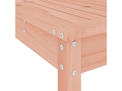 Set di mobili da esterno in legno massello marrone