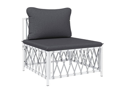 Set di mobili da esterno bianchi