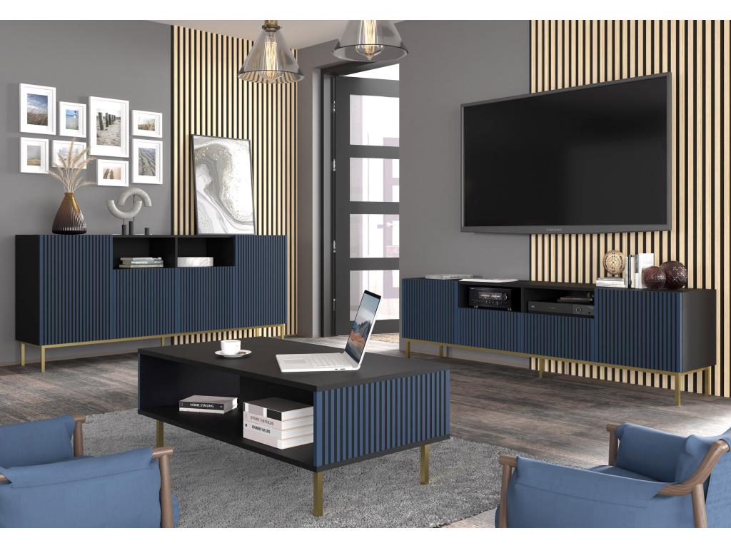 Tavolino da caffè blu