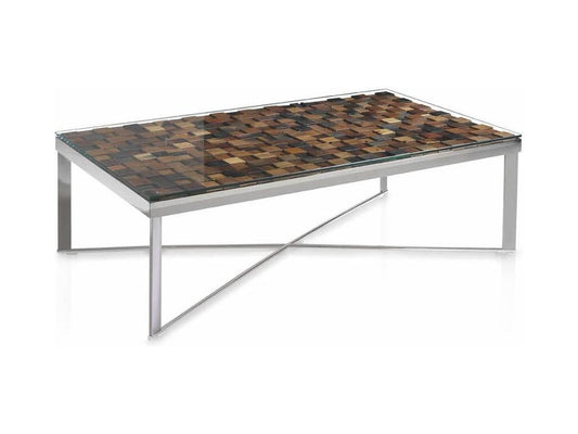 Tavolino da caffè marrone