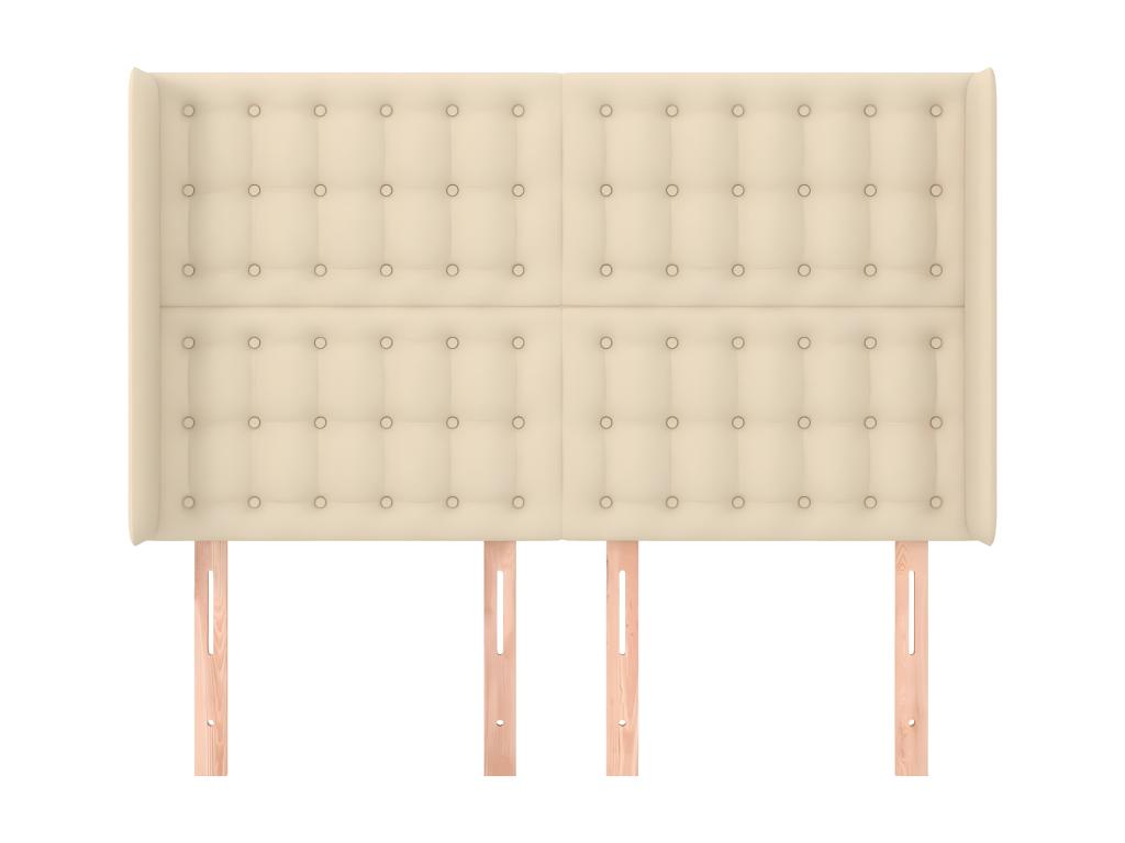 Struttura letto in tessuto, 147 x 16 x 118 cm