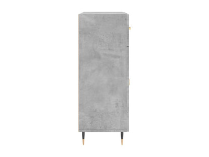 Credenza in legno ingegnerizzato grigio, 69,5 x 34 x 90 cm